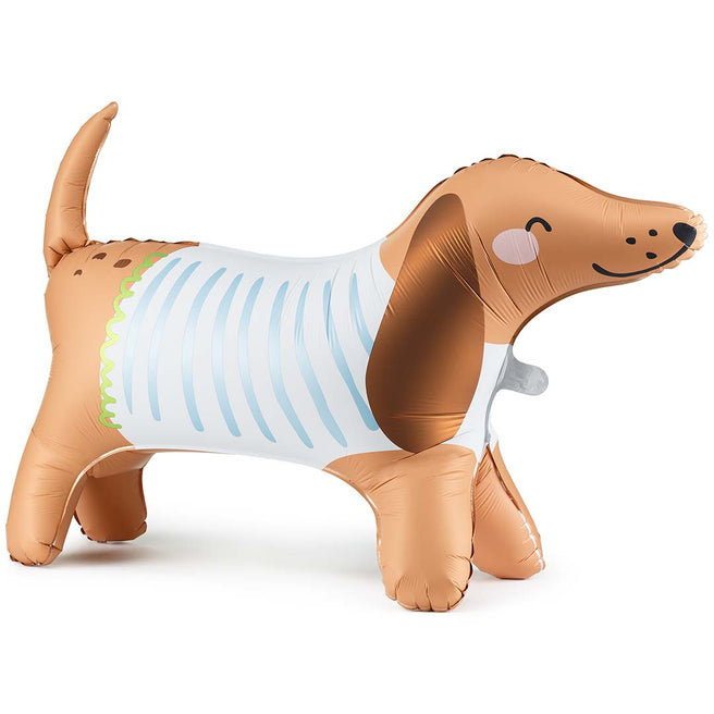 partydeco folieballon teckel - 89 cm | FB250 | 1