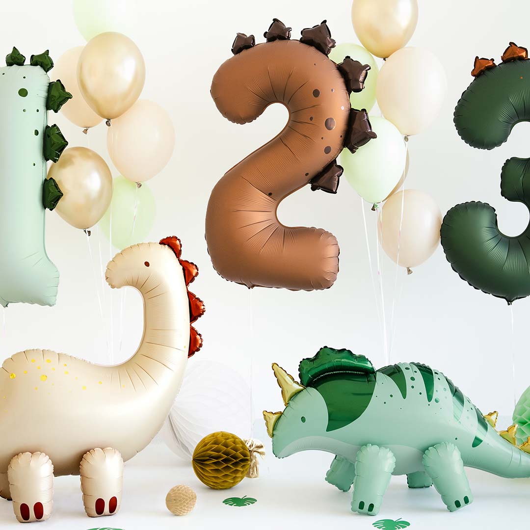 partydeco folieballon triceratops - 101 cm | FB186 | 5