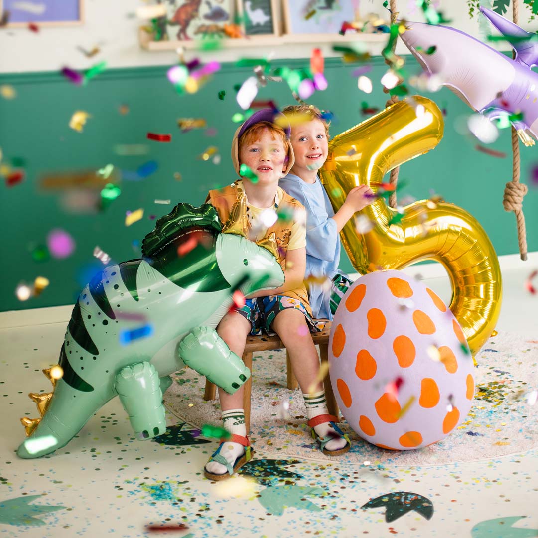 partydeco folieballon triceratops - 101 cm | FB186 | 