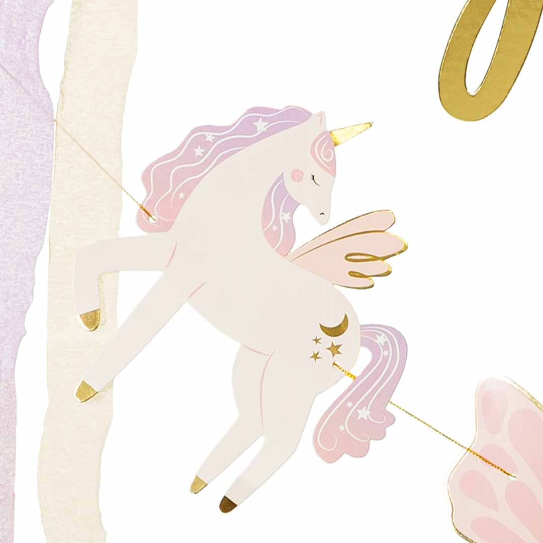 partydeco slinger happy birthday - eenhoorns | GRL120 | 2