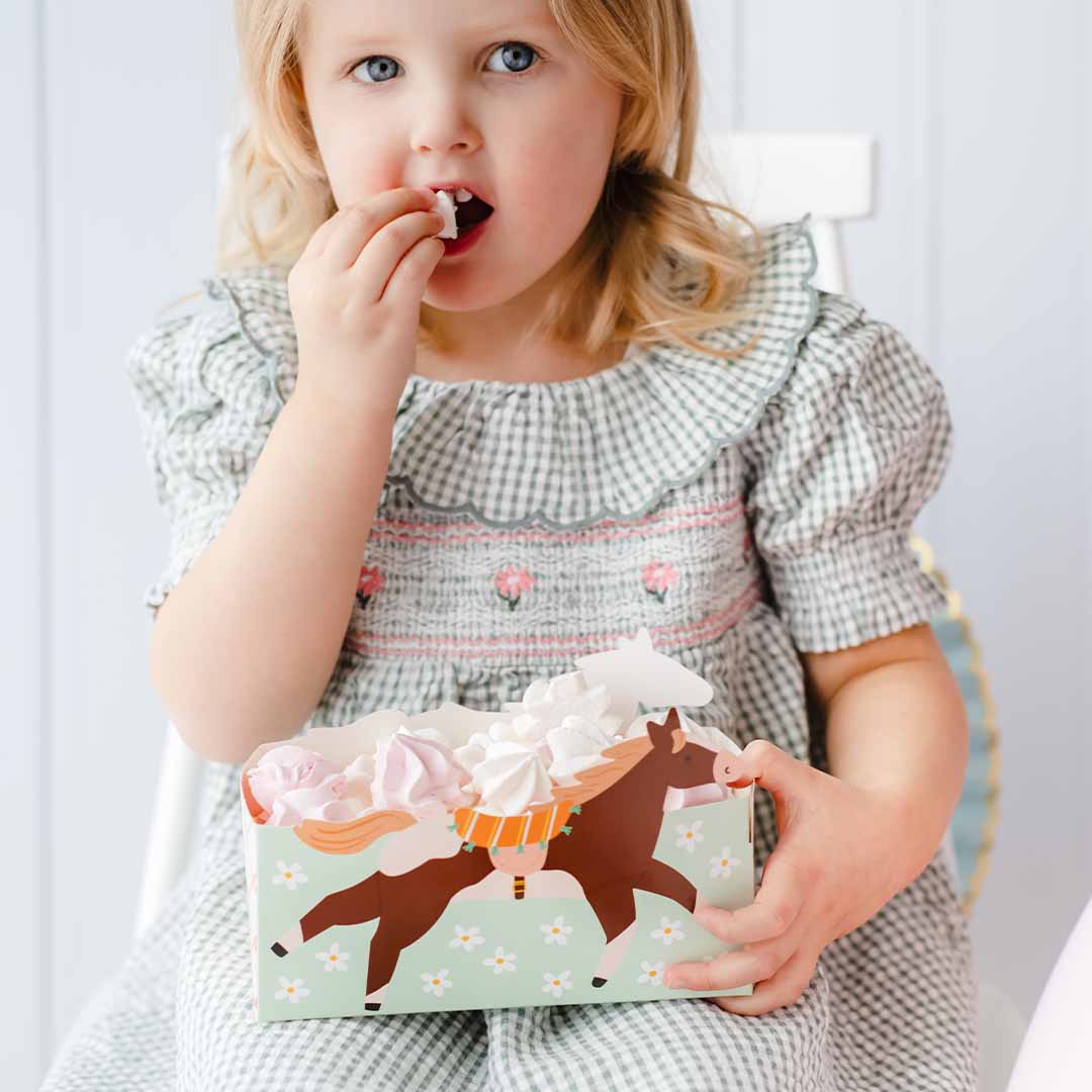 partydeco snackdoosjes - paarden - 3st | FNS8 | 3