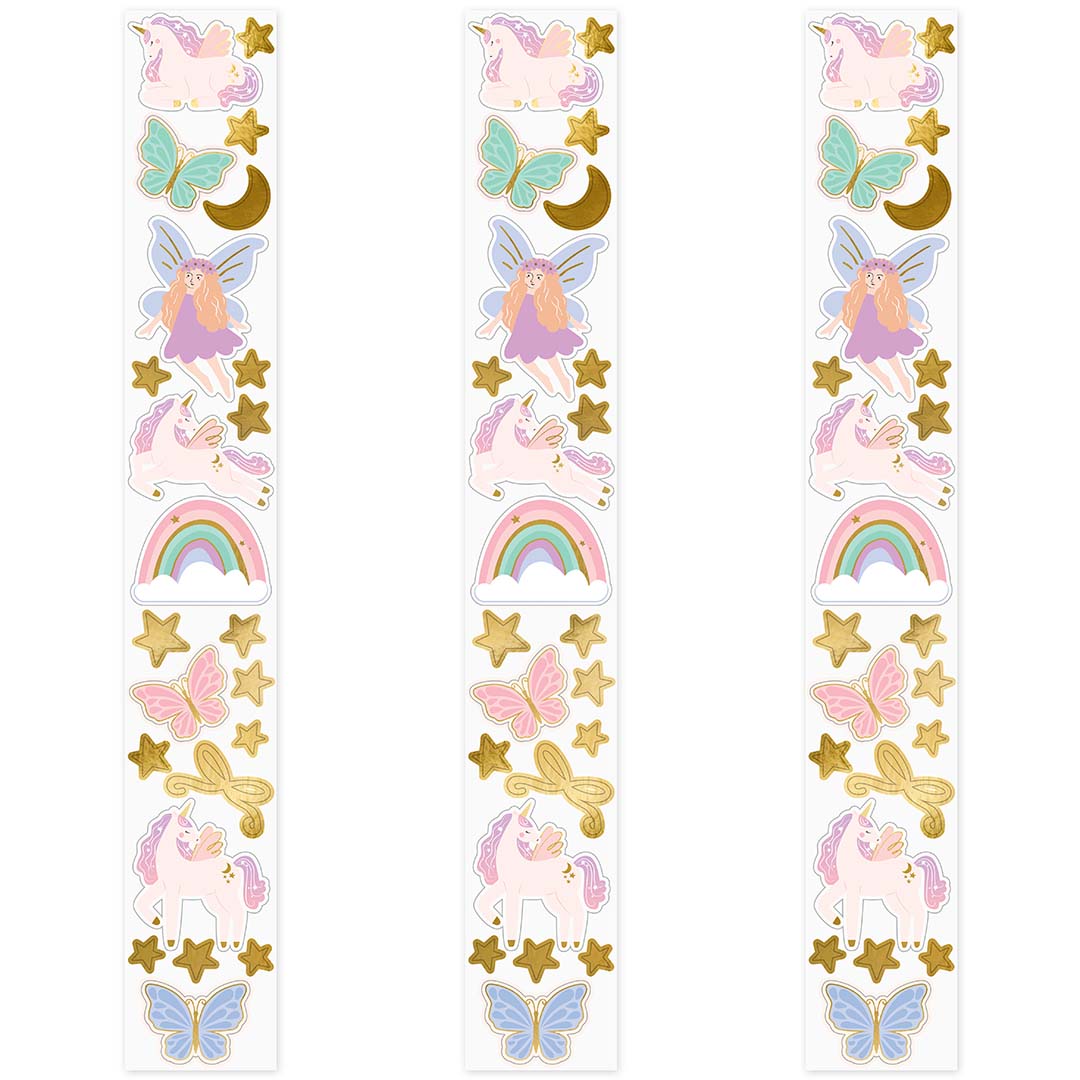 partydeco stickers - eenhoorn | NR4 | 3