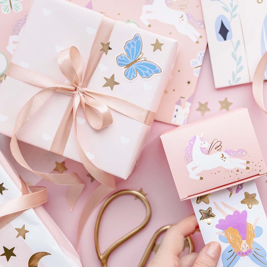 partydeco stickers - eenhoorn | NR4 | 4