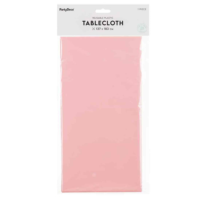 partydeco tafelkleed - lichtroze | OBS6-081S | 1