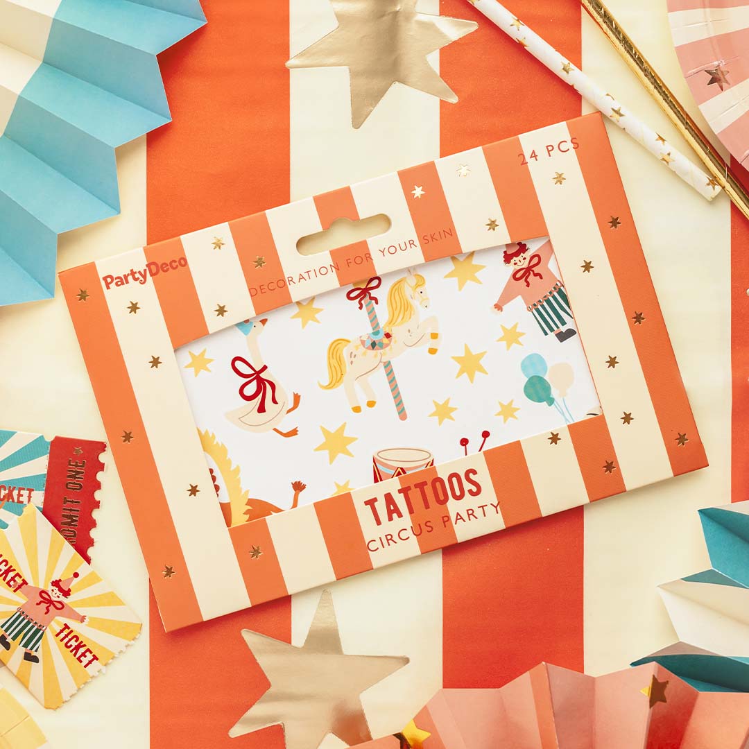 partydeco tattoos - circus | TAT20 | 3