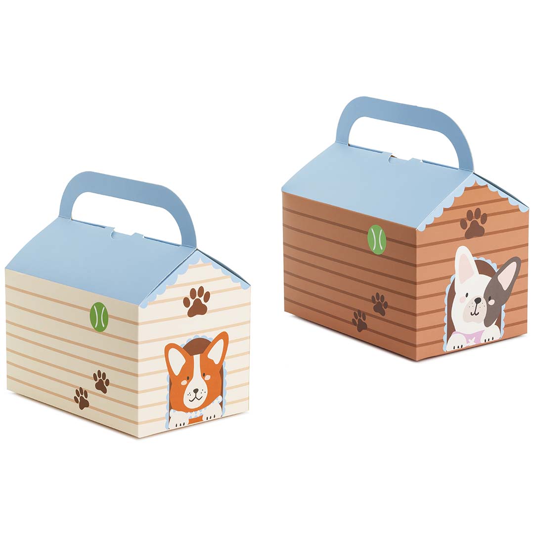 partydeco traktatiedoosjes - honden - 6st | PUDCS21 | 1