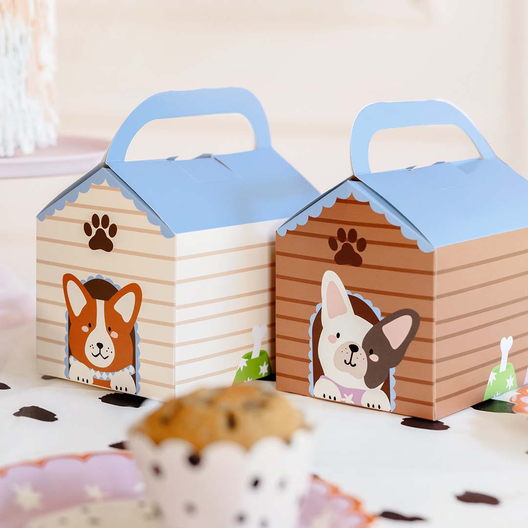 partydeco traktatiedoosjes - honden - 6st | PUDCS21 | 3