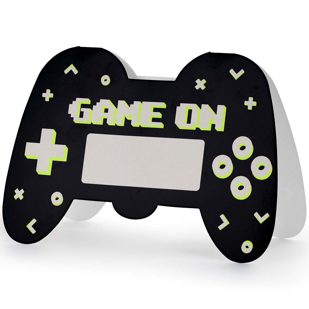 partydeco verjaardagsuitnodigingen - gamepad - 6st | ZPP4 | 1