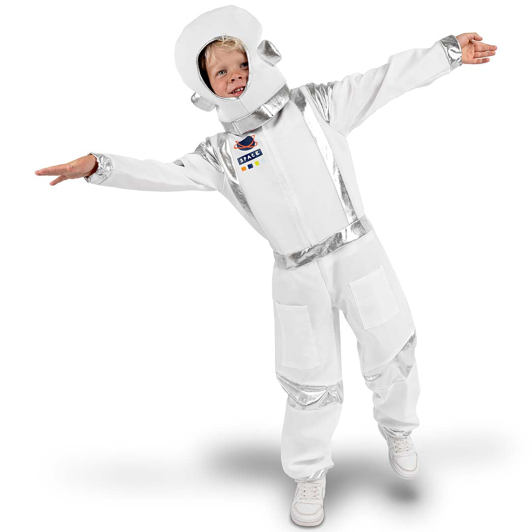 partydeco verkleedkleding astronaut - 5-8 jaar | STR29-116 | 1