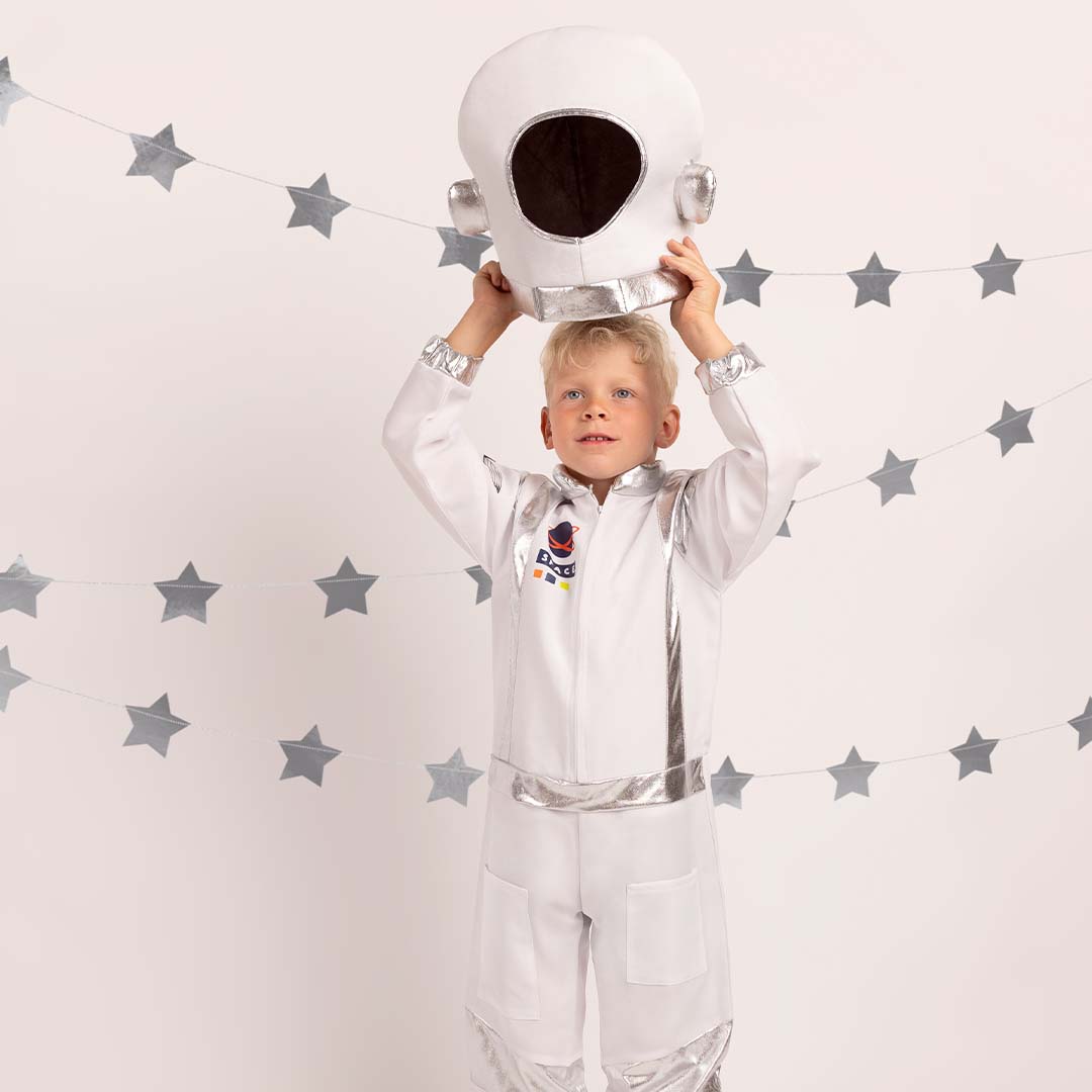 partydeco verkleedkleding astronaut - 5-8 jaar | STR29-116 | 4
