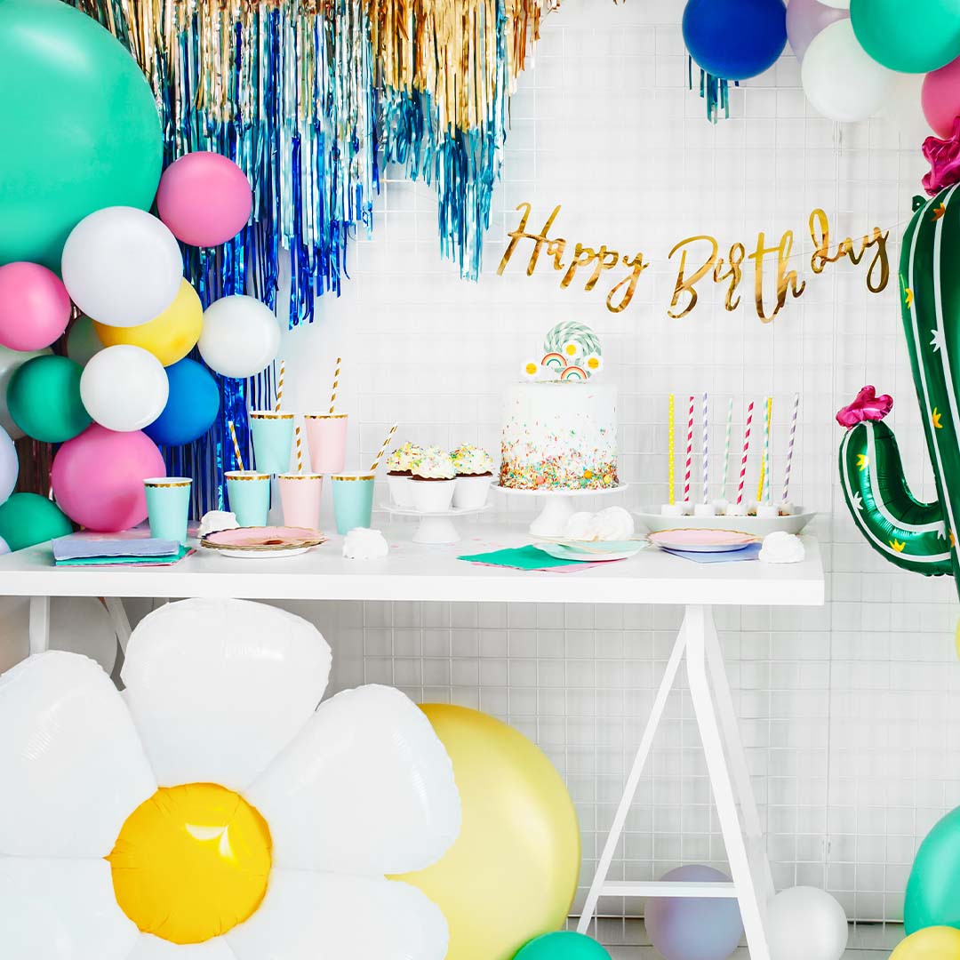 partydeco ballonnen pastel - roze - 30 cm - 10st | ECO30P-081-10 | 2