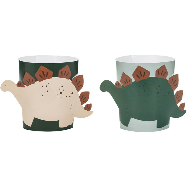 partydeco bekerhoesjes - dino - 6st | NKP2 |  