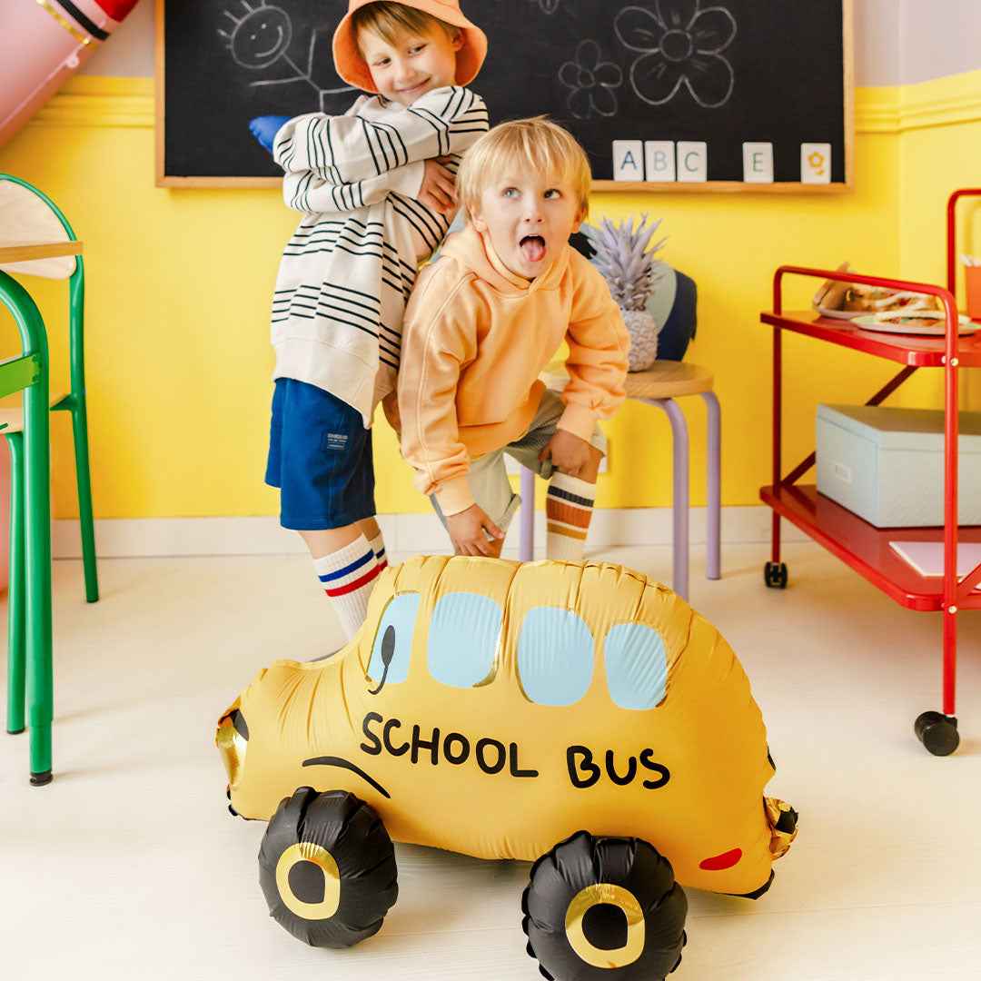 partydeco folieballon bus - 66 cm | FB238 | 2