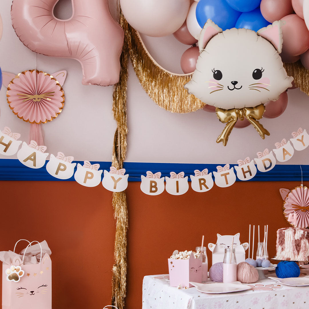 partydeco folieballon kat - 60 cm | FB370 | 3