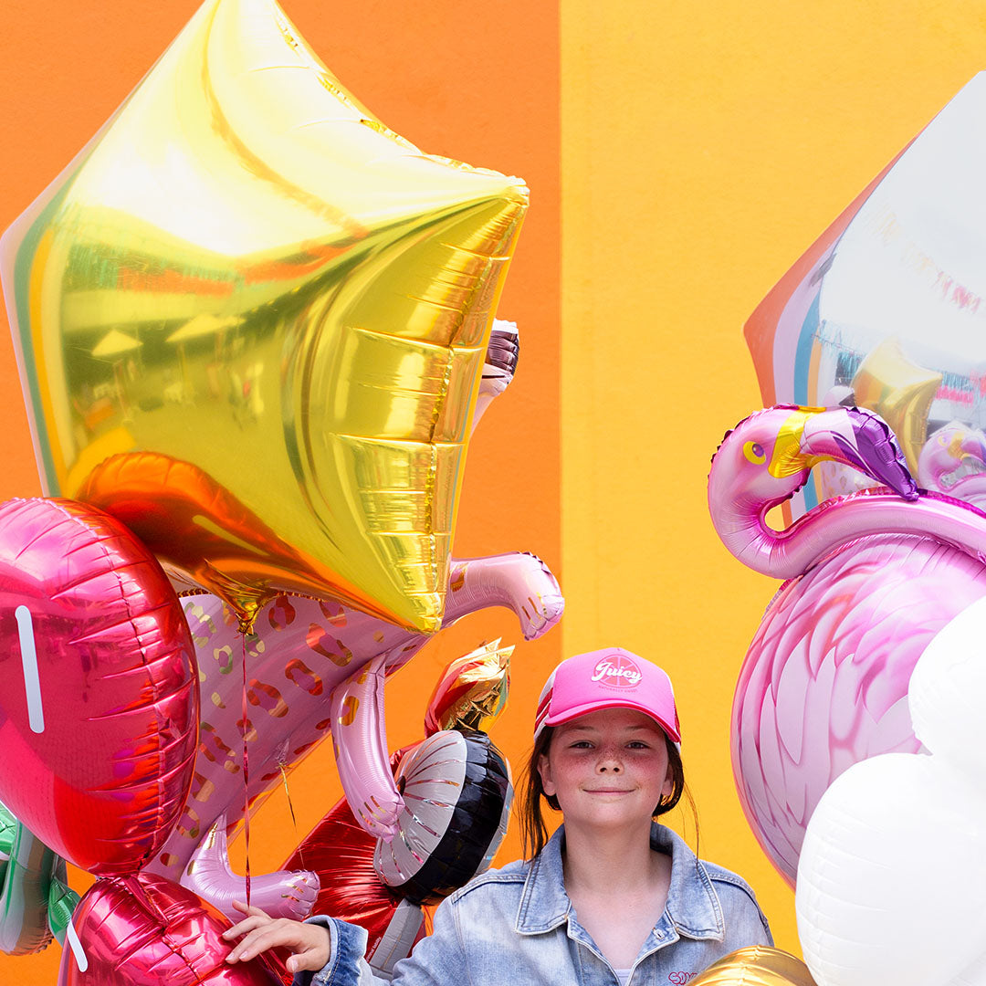 partydeco folieballon ster - goud - 70 cm | FB78M-019 | 2