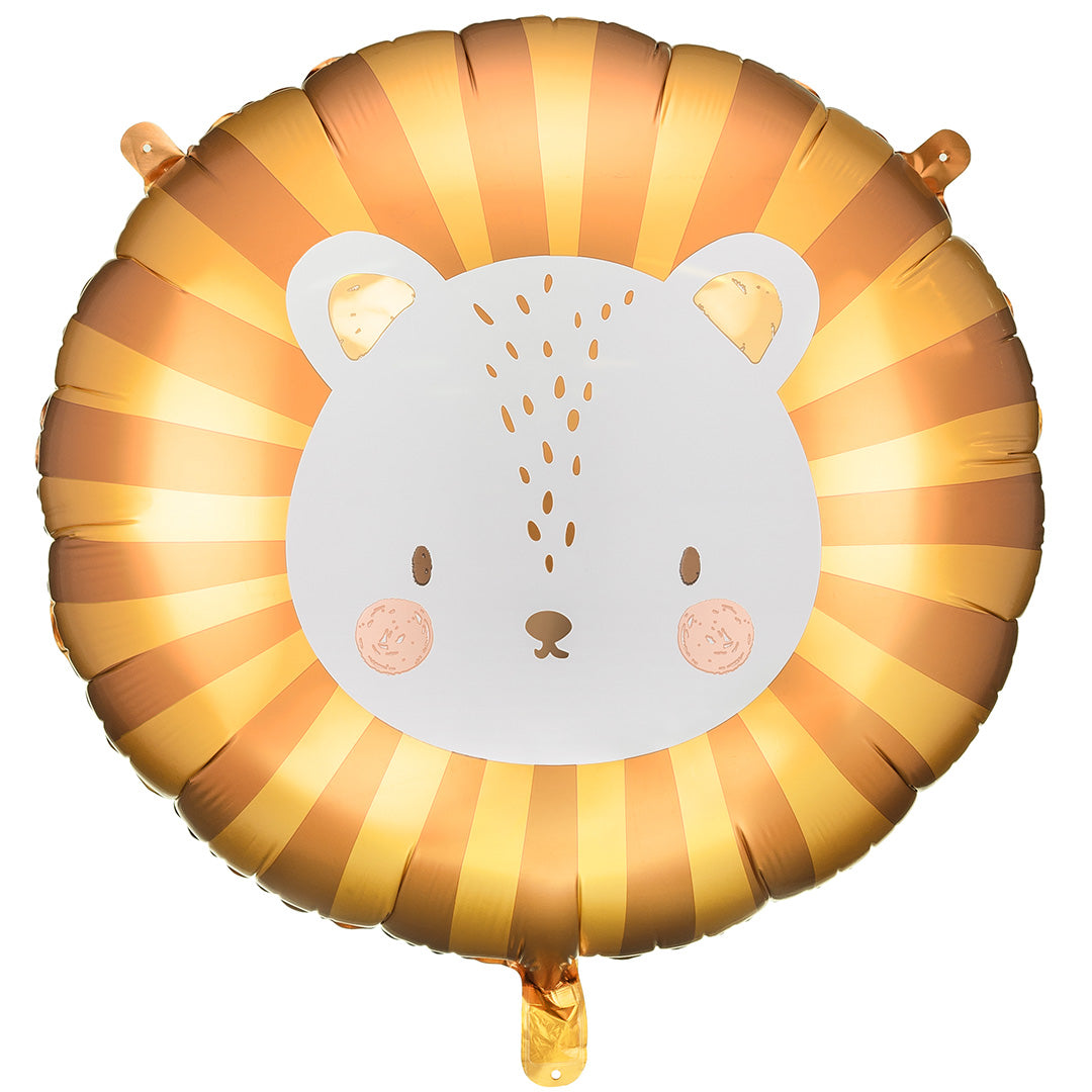 partydeco ronde folieballon leeuw - 70 cm | FB208 | 