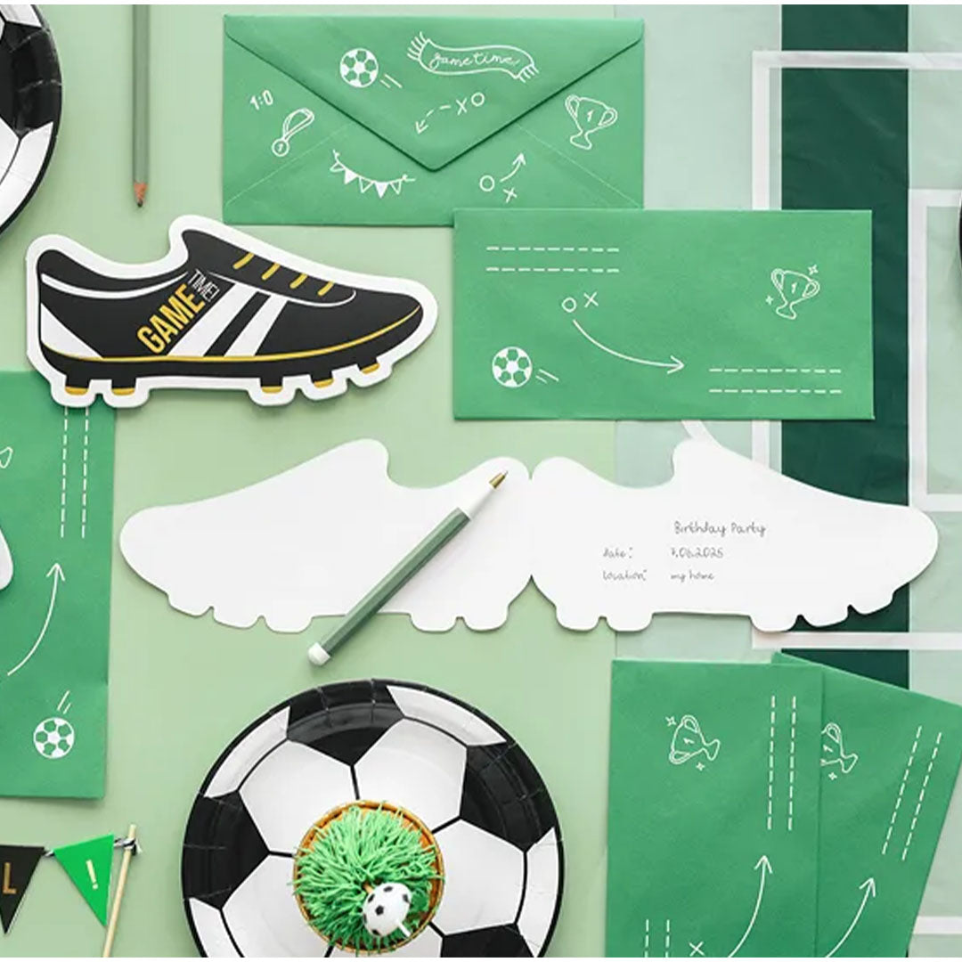 partydeco verjaardagskaart - voetbal | ZPP1 | 2