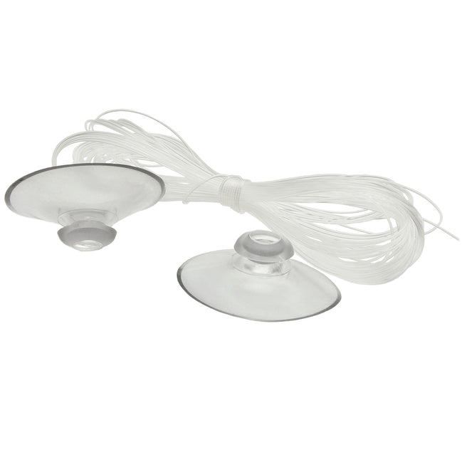 partydeco zuignap met vislijn - 6st | PRSW-6