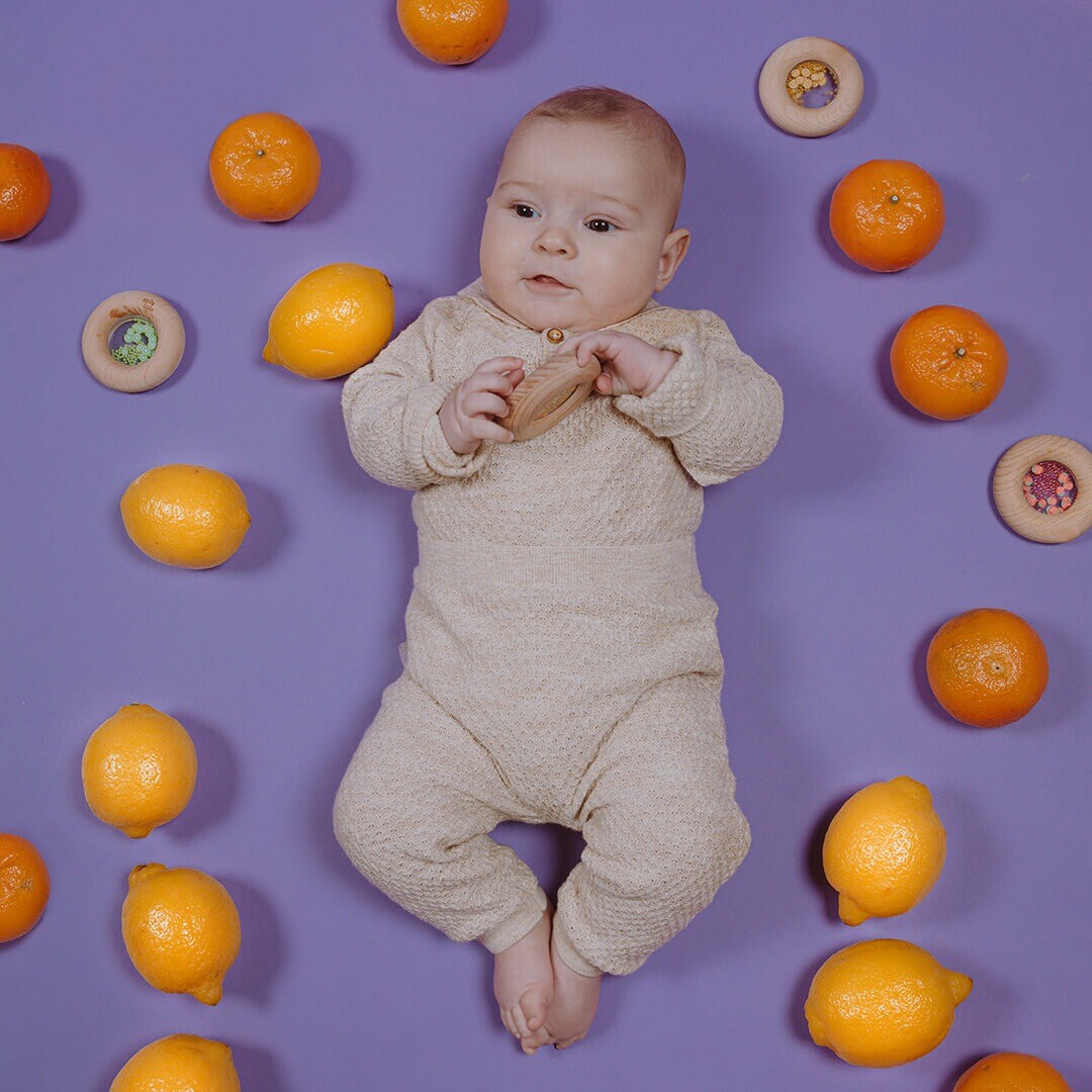 petit boum bijtring en rammelaar donut - kiwi's | PBSDKIW | 4