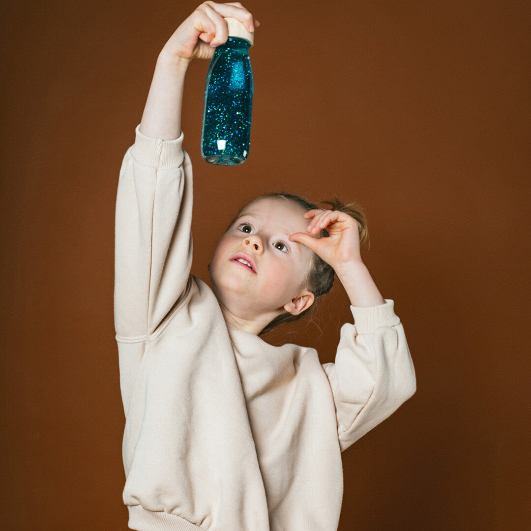 petit boum sensorische fles float - turquoise | PBFTURQUOISE | 2