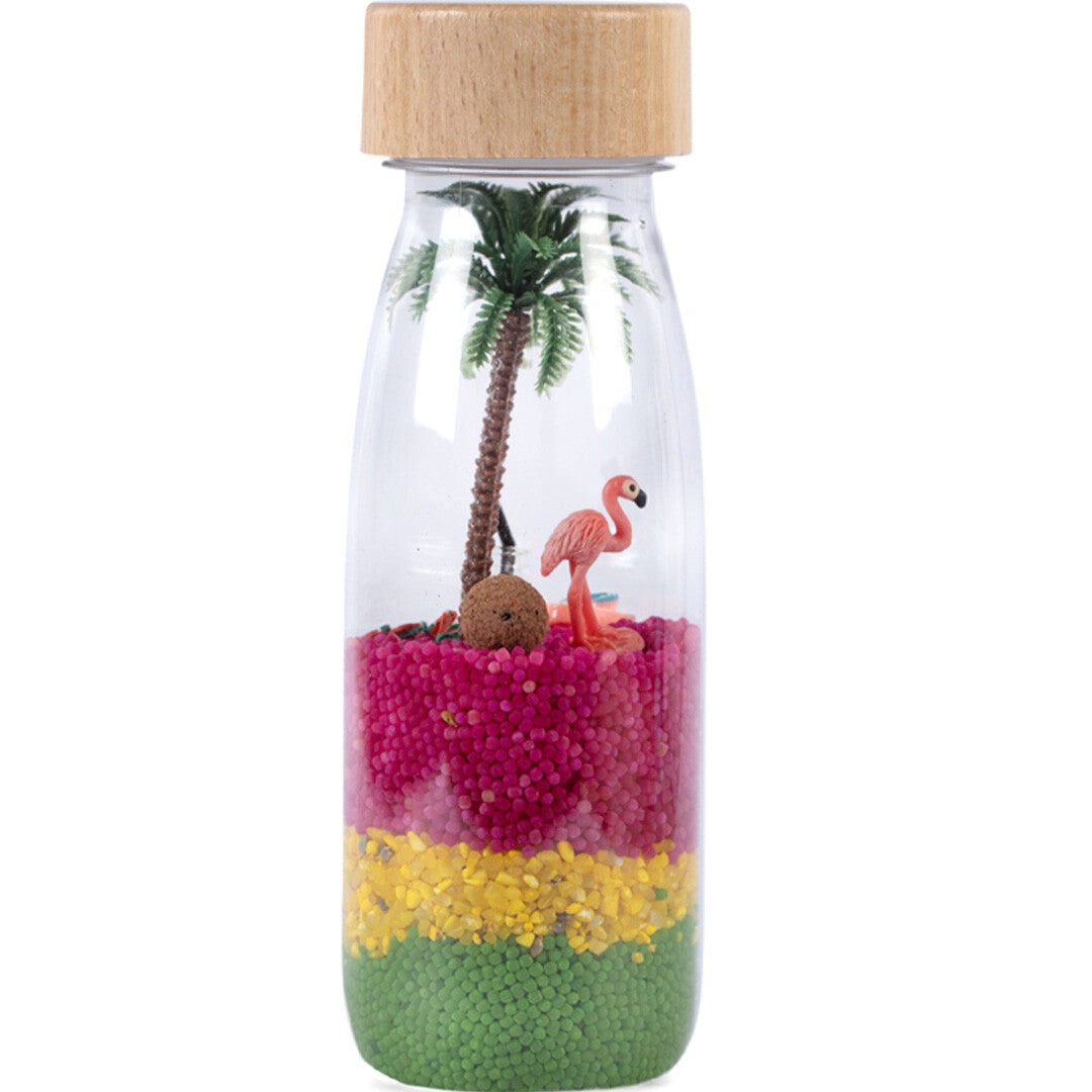 petit boum sensorische fles spy - flamingo | PBSPYFLAMINGO | 0