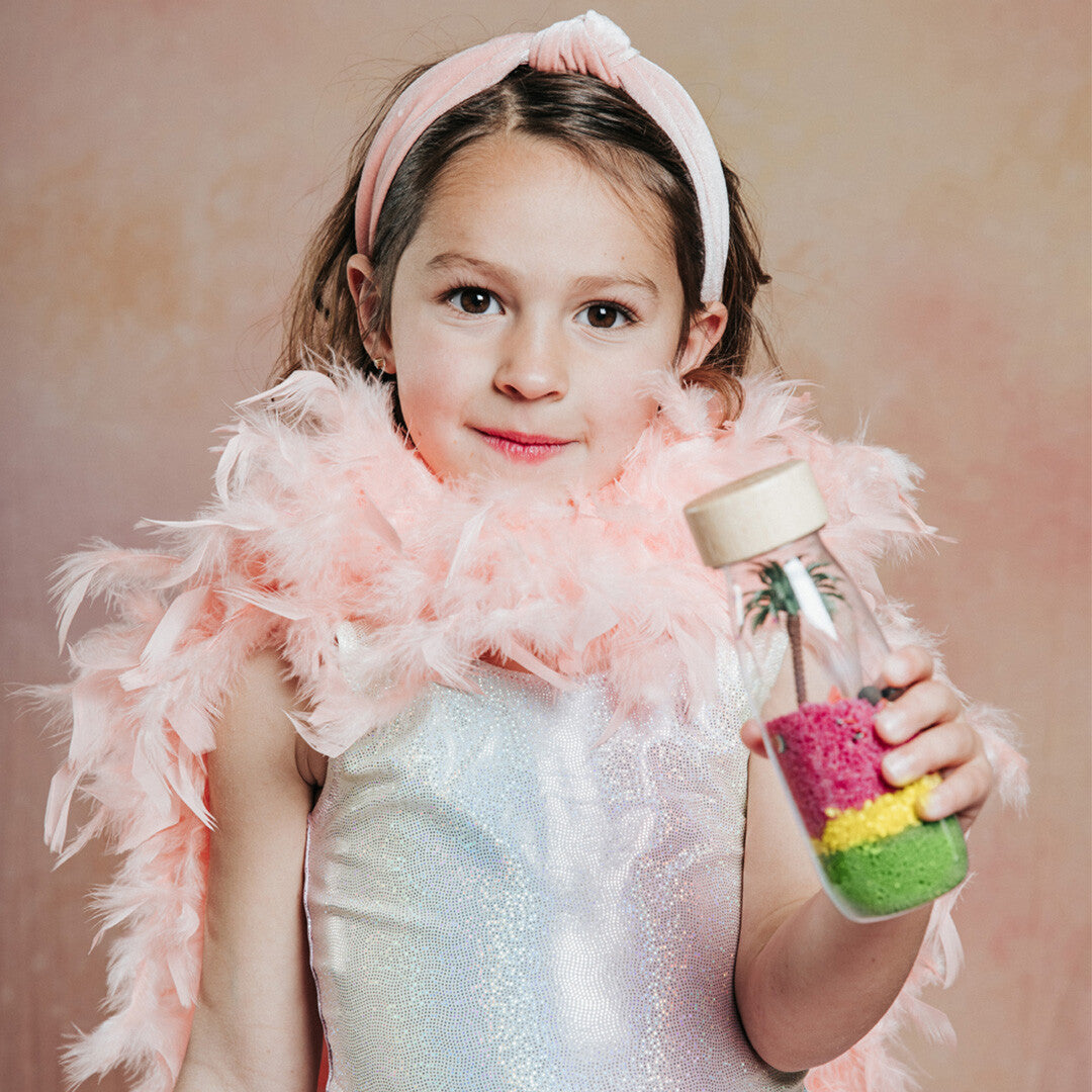 petit boum sensorische fles spy - flamingo | PBSPYFLAMINGO | 2