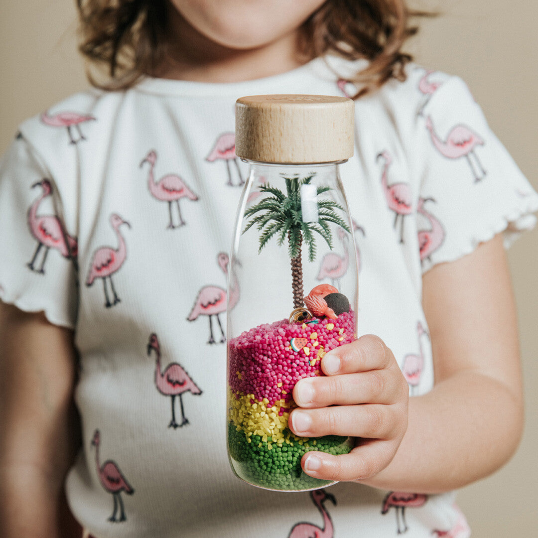 petit boum sensorische fles spy - flamingo | PBSPYFLAMINGO | 5