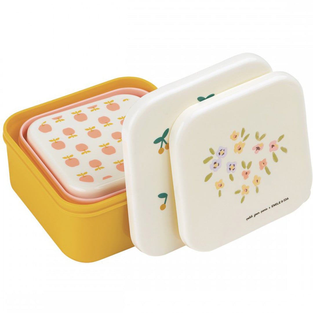 petit jour lunchbox set émile & ida - 3st | EA994R | 3
