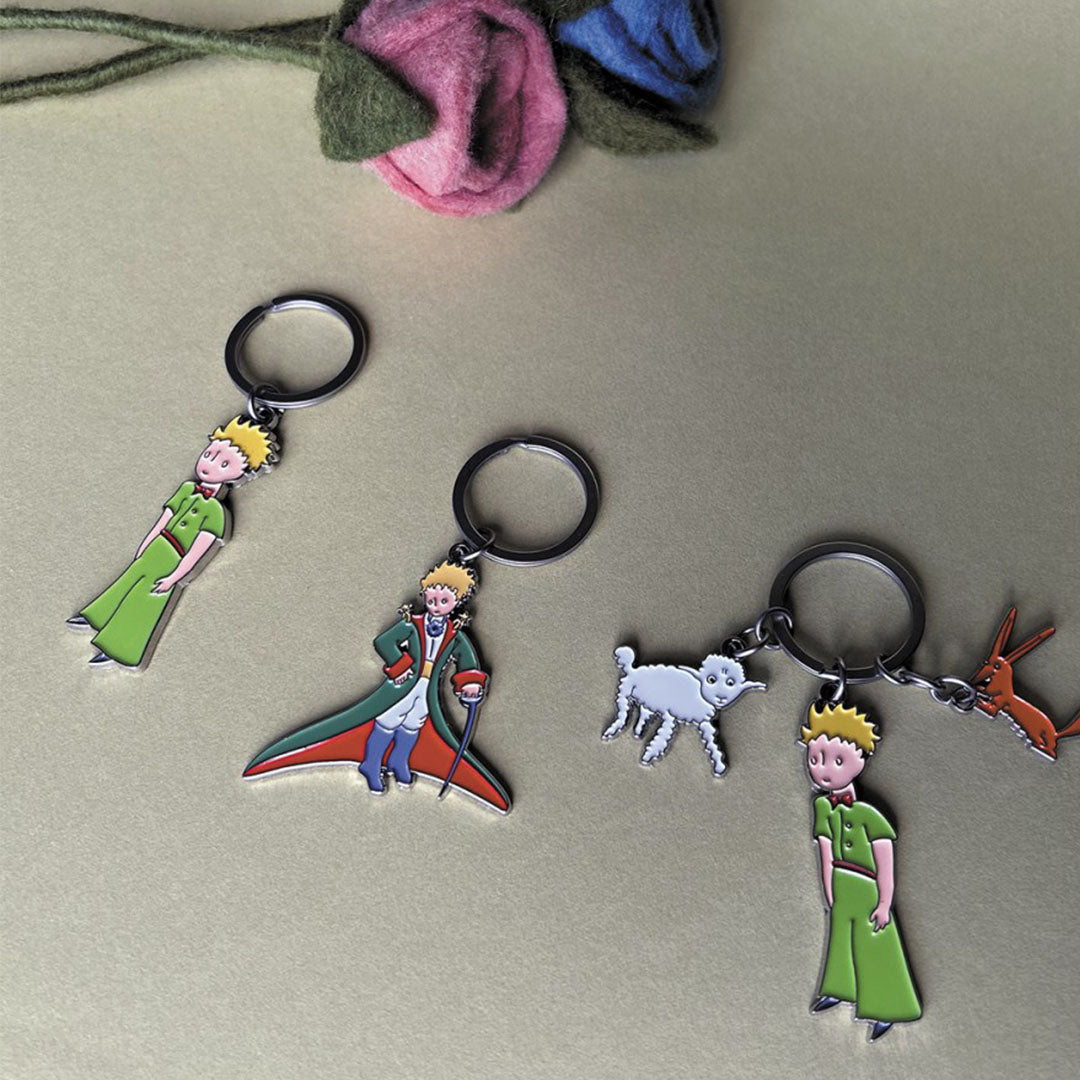 petit jour sleutelhanger de kleine prins met cape | PP017R | 1