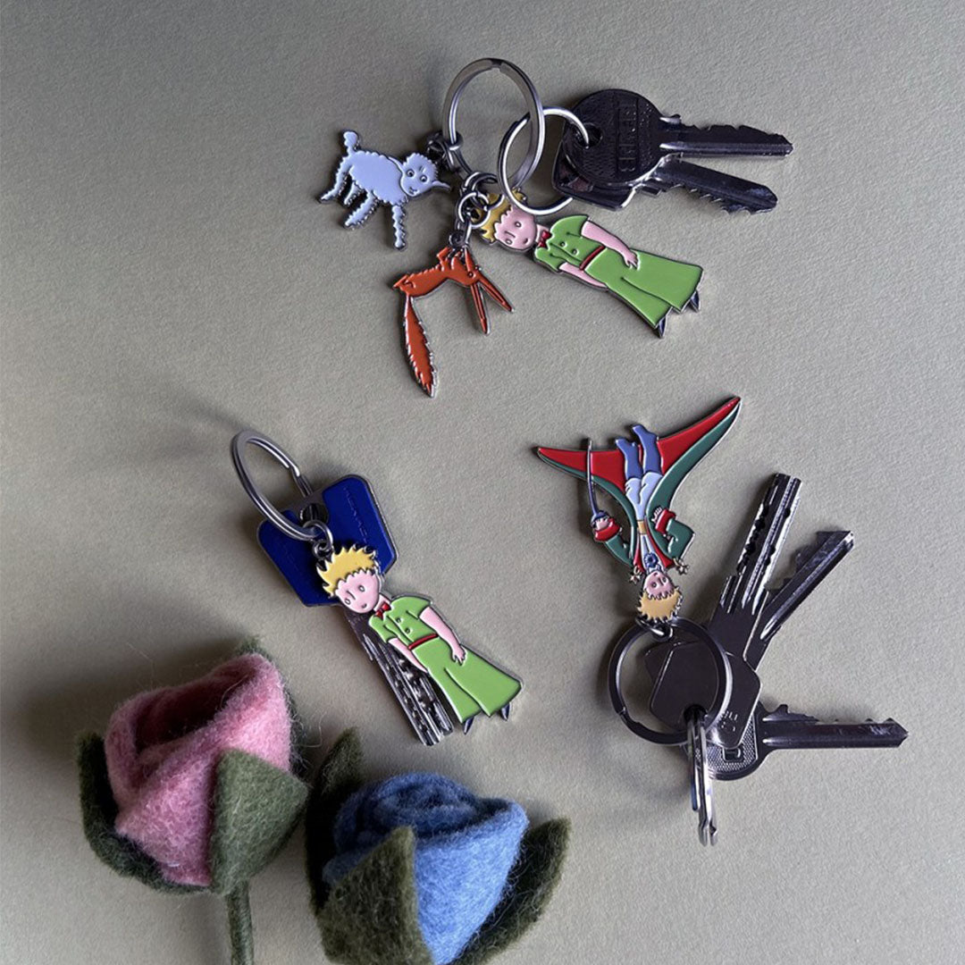 petit jour sleutelhanger de kleine prins met cape | PP017R | 2