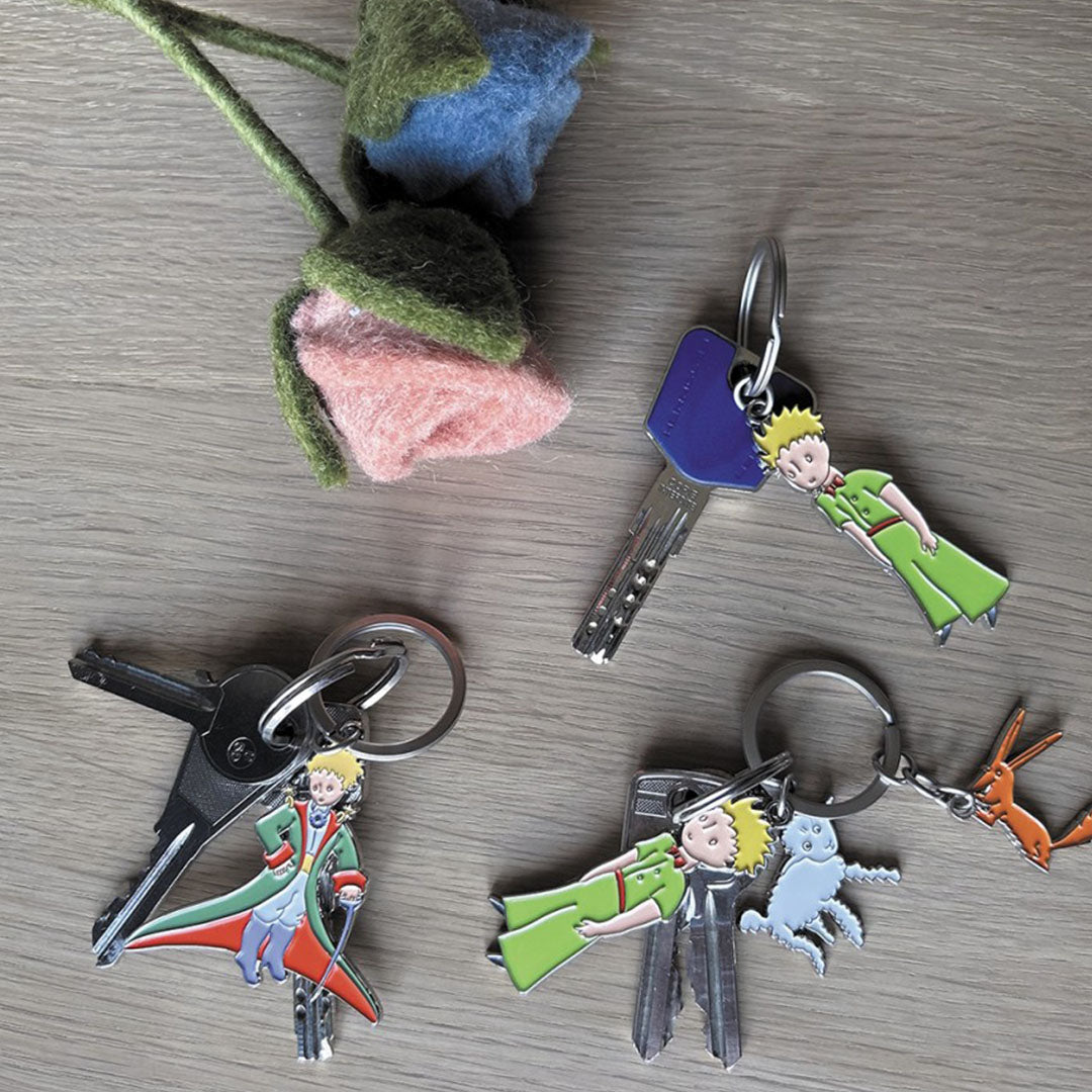 petit jour sleutelhanger de kleine prins met cape | PP017R | 3