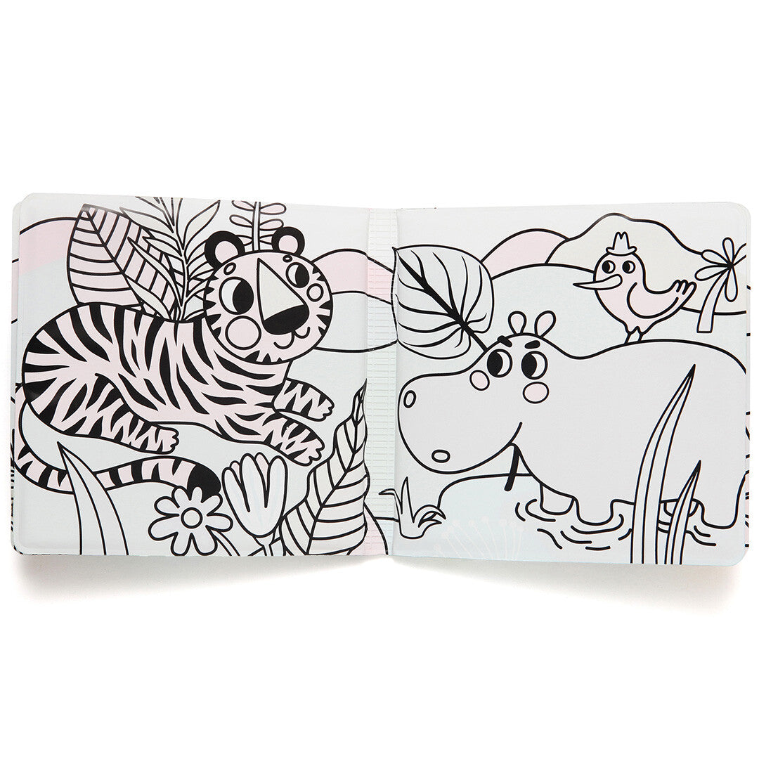 petit monkey badboekje splish splash - jungle  | BBE4 | 1