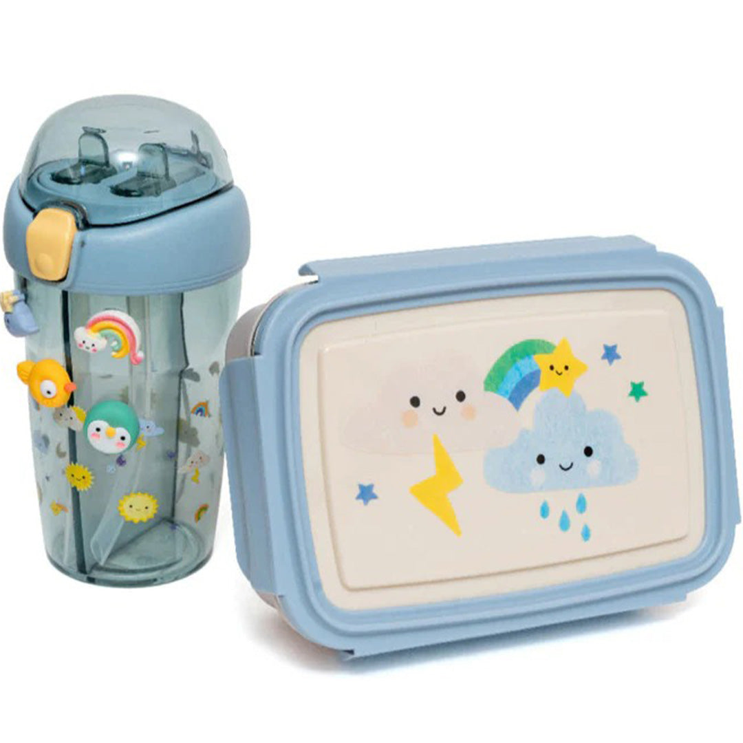 petit monkey bento broodtrommel sparkling - sky | LB70 | 2