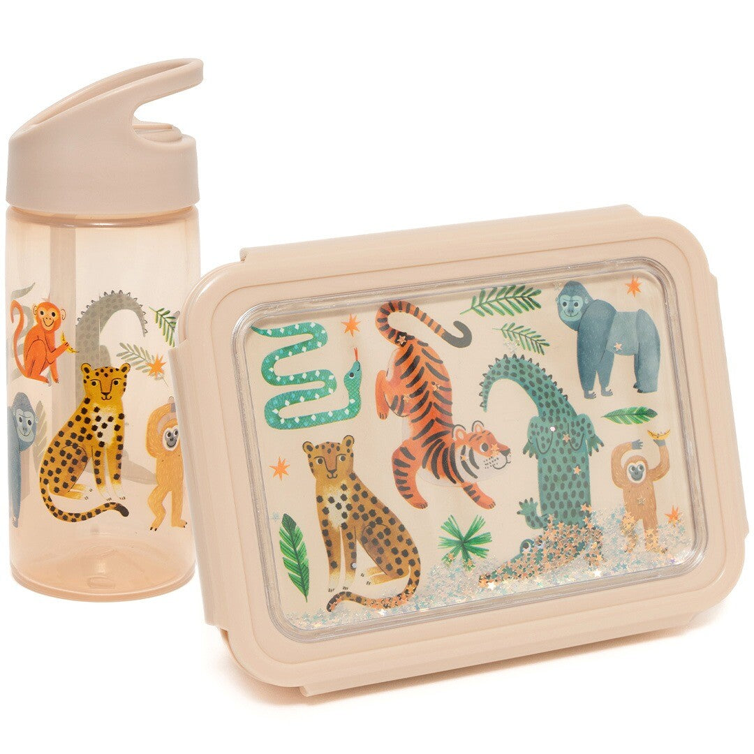 petit monkey bento broodtrommel - upside down animals | LB54 | 2