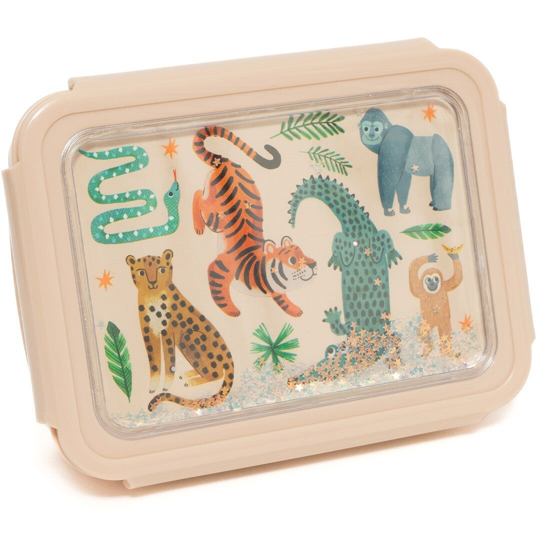 petit monkey bento broodtrommel - upside down animals | LB54 | 3
