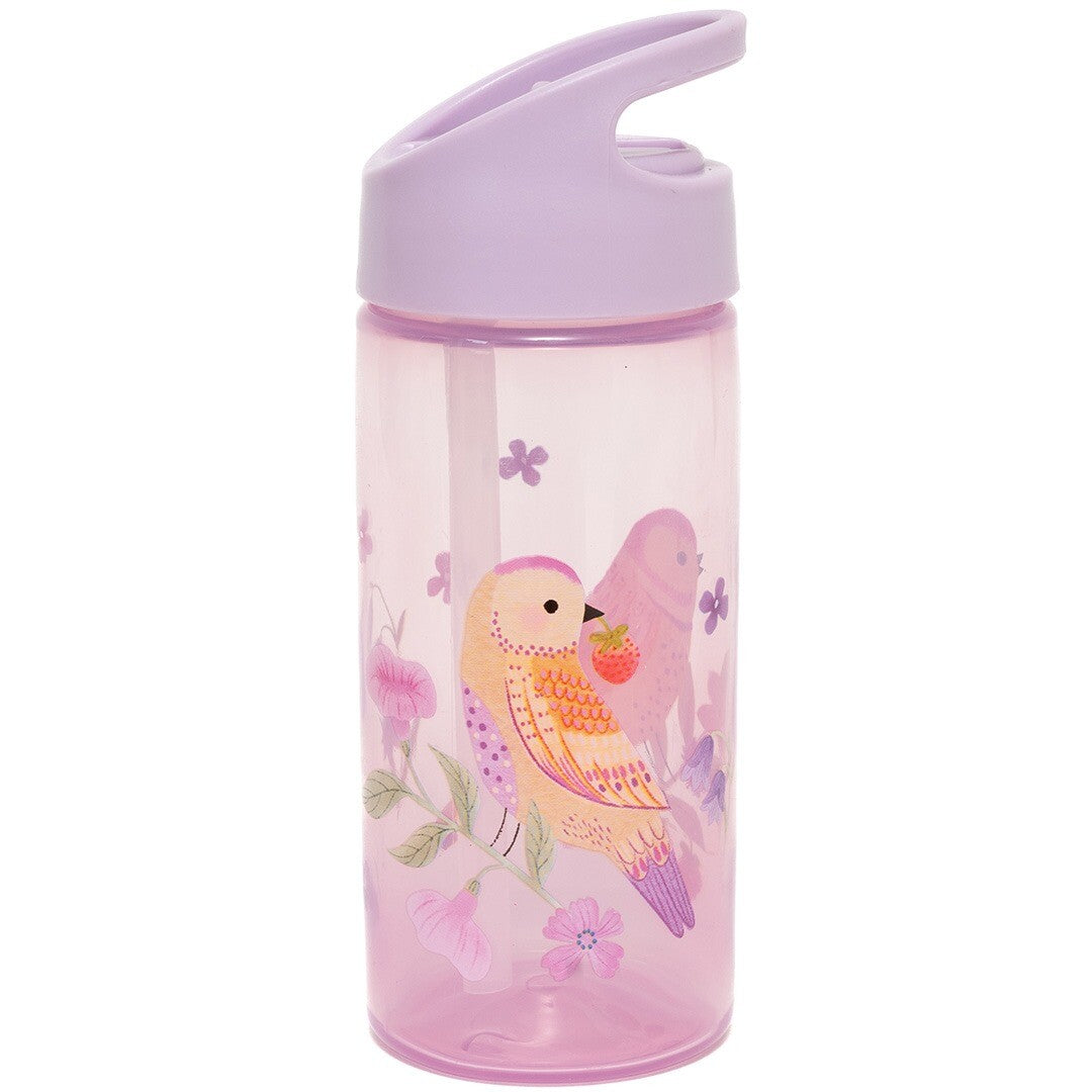 petit monkey drinkfles met rietje - birds of a feather - 380 ml | DB49 | 1