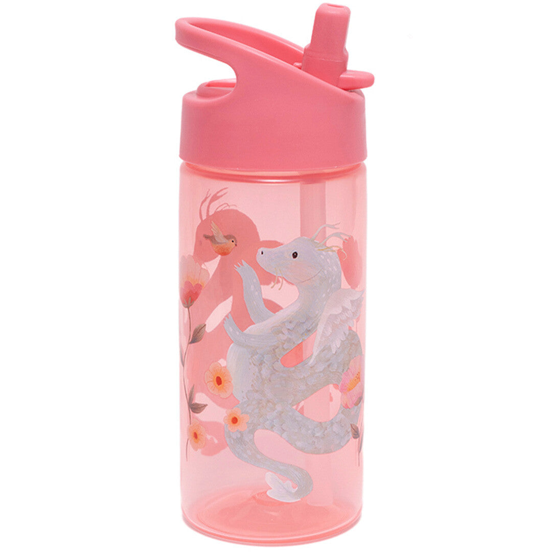 petit monkey drinkfles met rietje - sprookjes draak - 380 ml | DB45 | 0