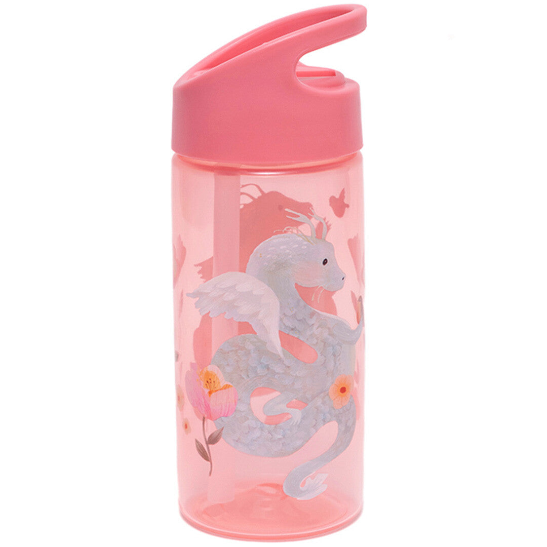 petit monkey drinkfles met rietje - sprookjes draak - 380 ml | DB45 | 1