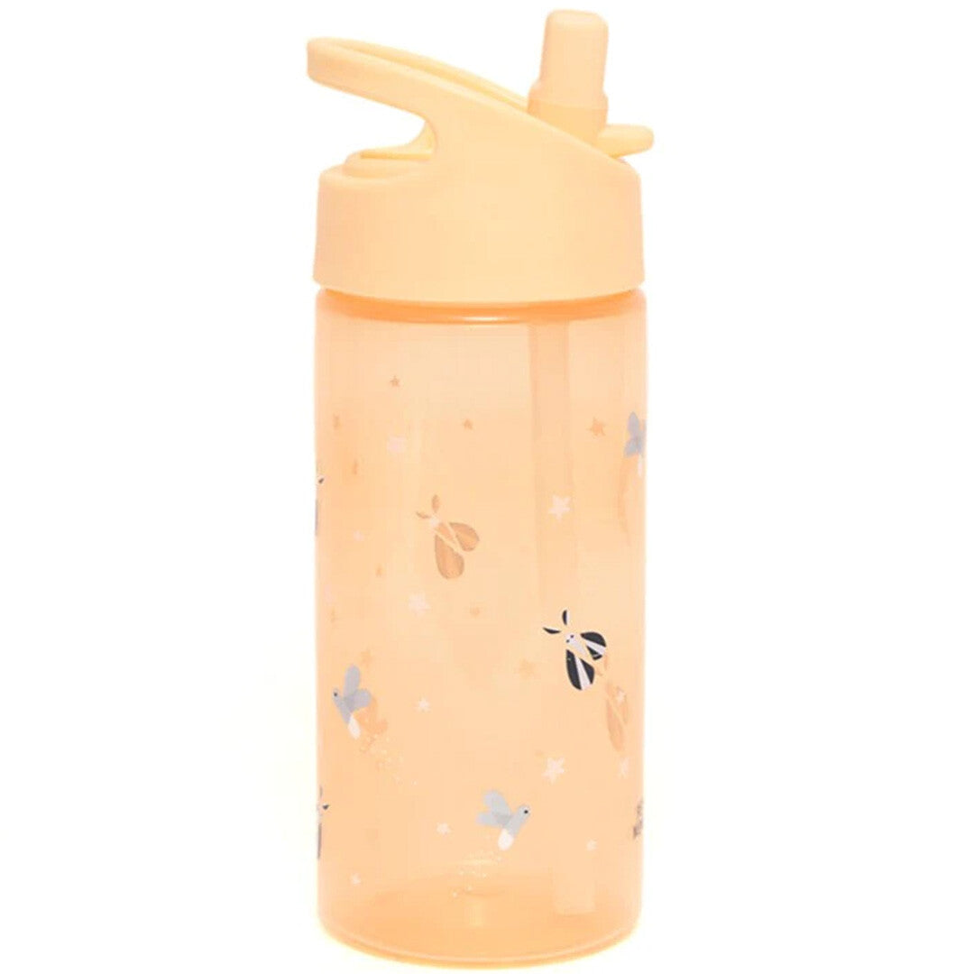 petit monkey drinkfles met rietje - vuurvliegjes - 380 ml | DB40 | 0