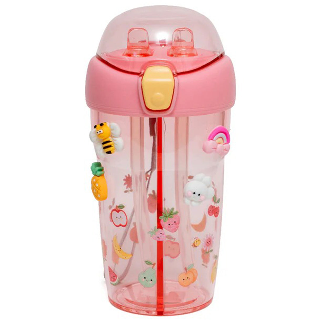 petit monkey dubbele drinkfles sparkling - fruits - 430 ml | DB51  | 3
