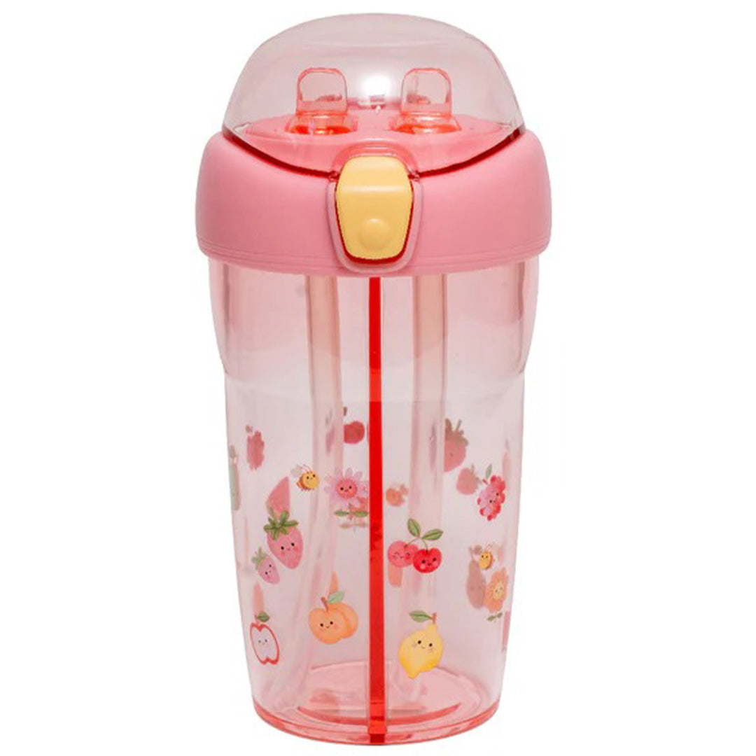 petit monkey dubbele drinkfles sparkling - fruits - 430 ml | DB51  | 5