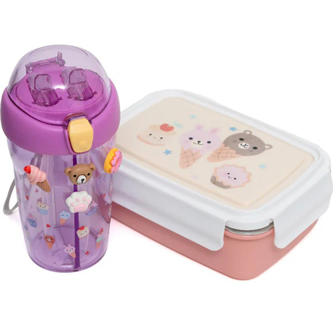 petit monkey dubbele drinkfles sparkling - sweets - 430 ml | DB50 | 5