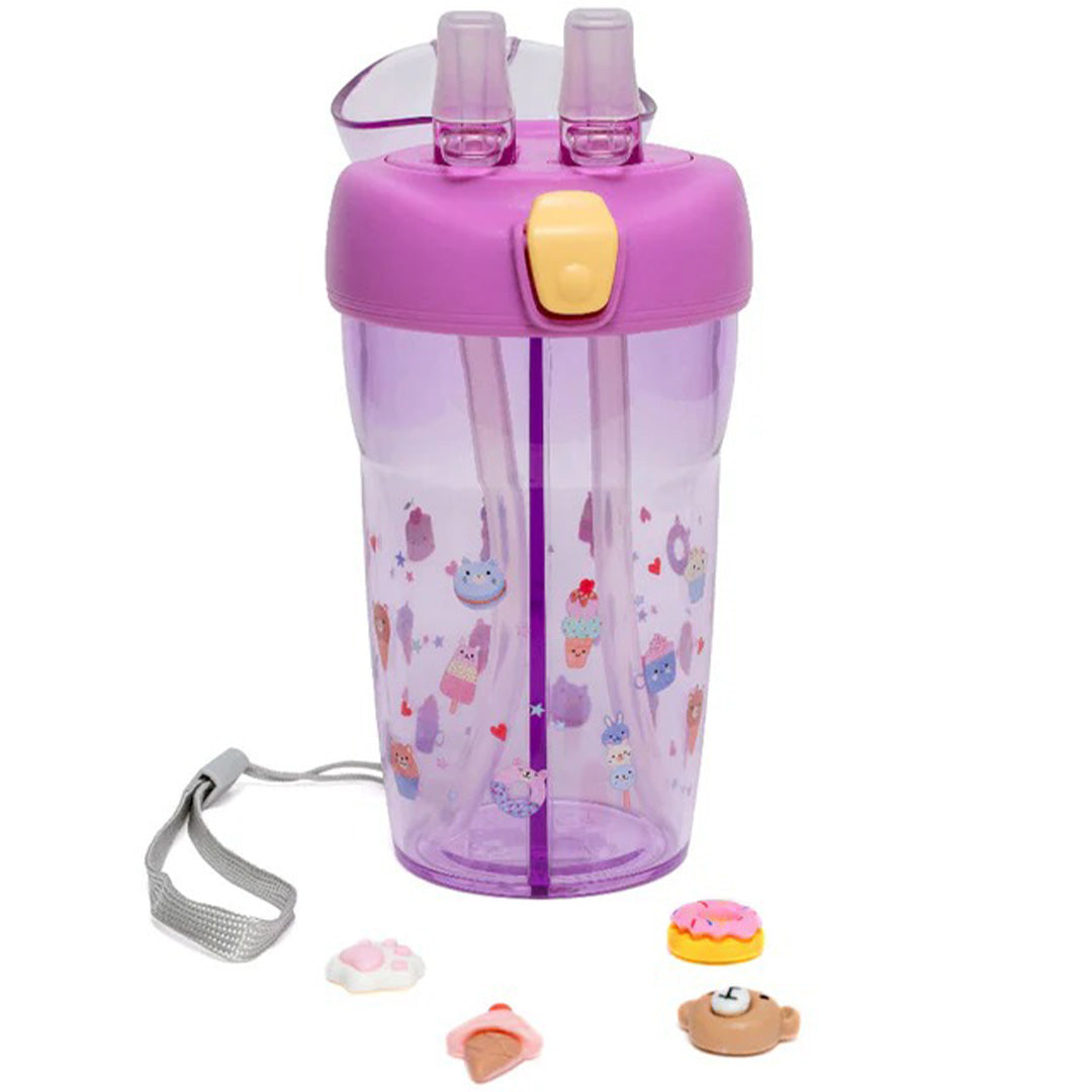 petit monkey dubbele drinkfles sparkling - sweets - 430 ml | DB50 | 2