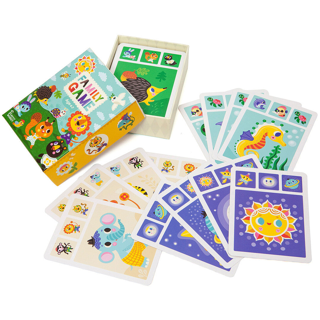 petit monkey kwartet family game | PMG013 | 1