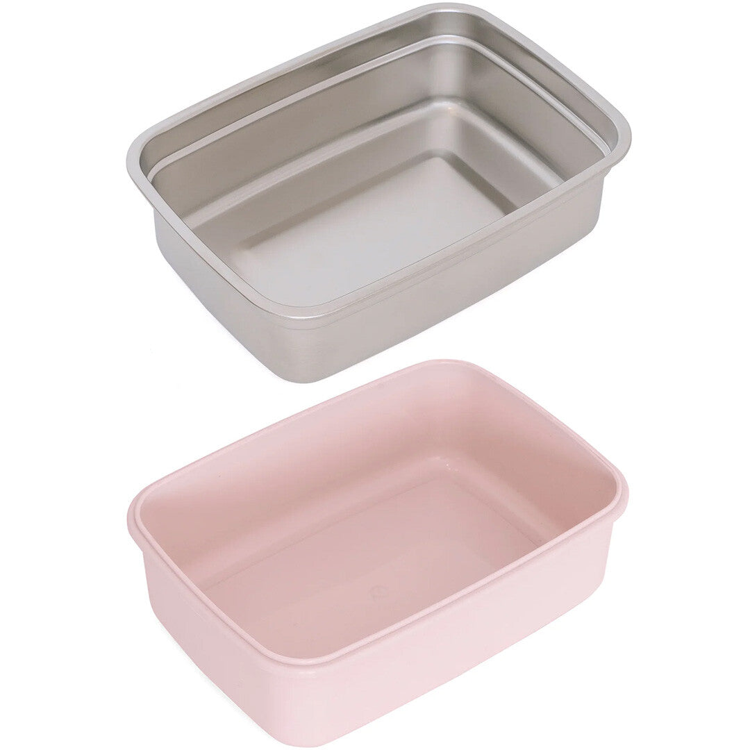 petit monkey rvs broodtrommel bento - dinosaurus | LB46 | 5