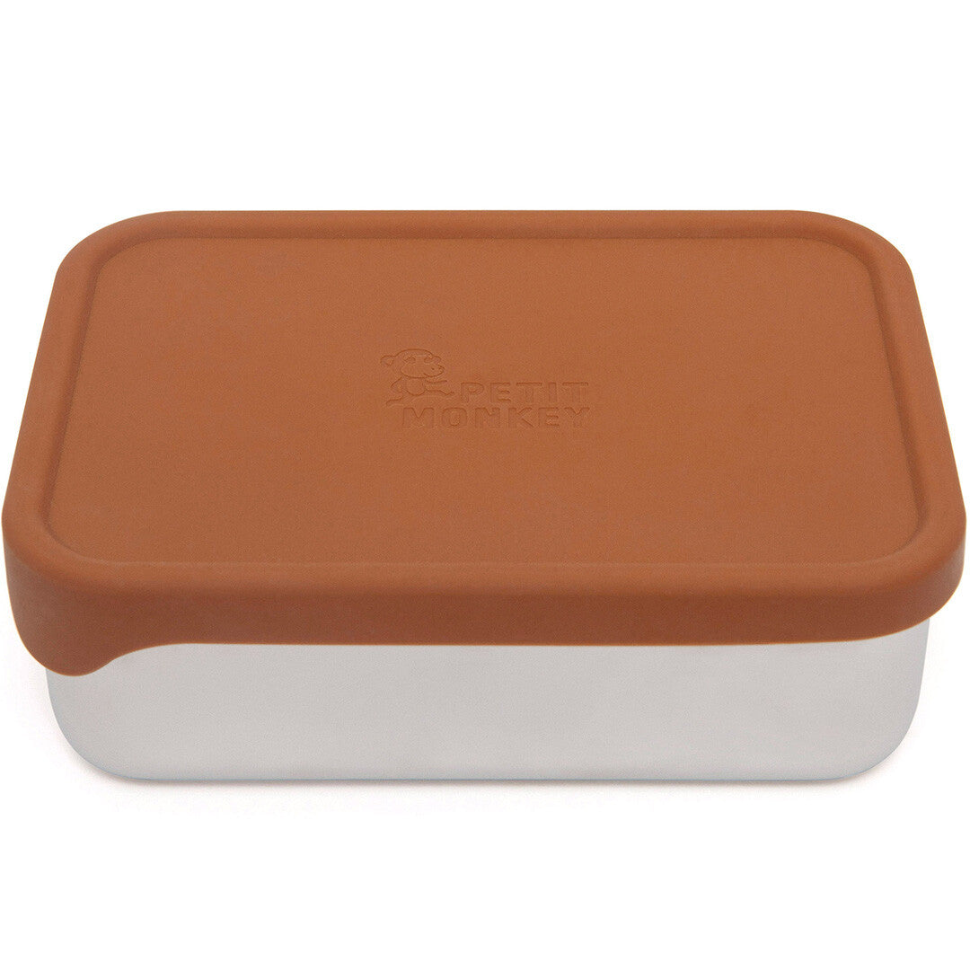 petit monkey rvs broodtrommel riley - baked clay | LB36 | 0