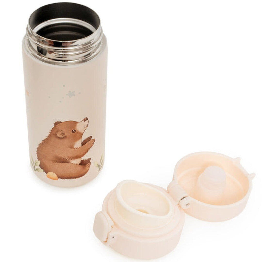petit monkey rvs drinkfles bear and stars - 350 ml | VSB6 | 3