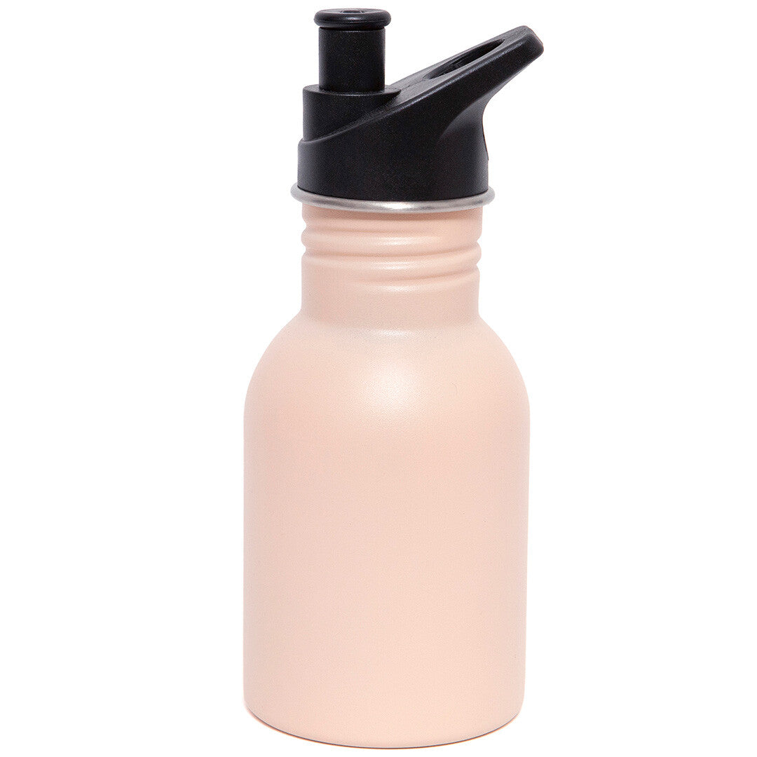 petit monkey rvs drinkfles zacht roze - 380 ml | DB35 | 0