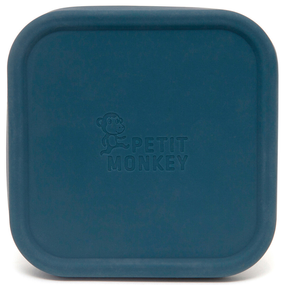 petit monkey rvs snackdoosje lucy - balsam blue | LB38 | 2