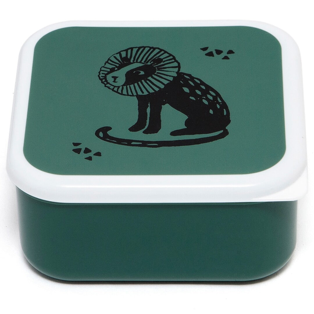 petit monkey snackdoosjes black animals - salie - 3st | LB29 | 1